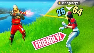 *UNSEEN* FRIENDLY FIRE TRICK..!! - Fortnite Funny and Best Moments Ep.663
