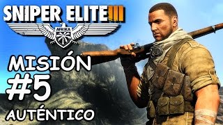 SNIPER ELITE 3 / AUTÉNTICO (AUTHENTIC) / MISIÓN 5 / OASIS DE SIWA / + OBJETIVOS OPCIONALES