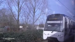 Metrorit Rotterdam Beurs - Rodenrijs, RET Lijn E in 2020