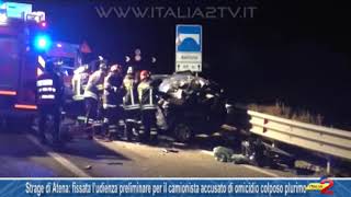 Strage di Atena fissata l’udienza preliminare per il camionista accusato di omicidio colposo plurimo