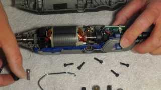 Dremel 4000 Blue Wire Mystery