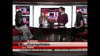 Entrevista a Sara Galindo en CB Televisión México