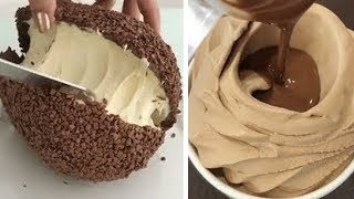 10 Easy Chocolate Cake Ideas | Yummy Chocolate Cake Decorating Tutorials | Cake Compilation
