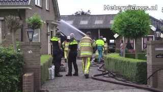 Woningbrand in de Vinkenbuurt