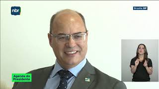 Governador do Rio de Janeiro e presidente Bolsonaro discutem reforma da previdência