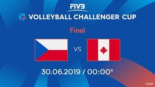 Czech Republic vs Canada: Gold Medal Moment | 2019 FIVB Women’s Volleyball Challenger Cup