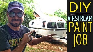 ?AIRSTREAM PAINT JOB: 1979 Airstream Argosy Renovation