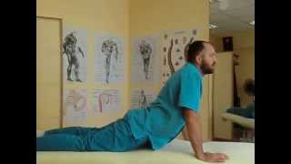 Упражнения при грыже шейного и поясничного отдела позвоночника, Exercises with spinal hernia