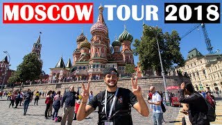 MOSCOW CITY TOUR AND RUSSIAN FOOD | WORLD CUP TRAVEL VLOG 2018
