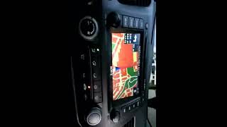 Honda Civic con el GPS mapa actualizado de la Republica Dominicana, WA:+18498554304