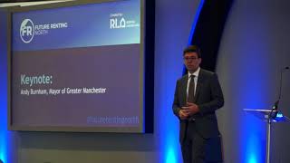 Andy Burnham addresses private landlords at the RLA’s Future Renting North Conference