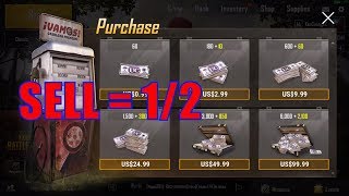 PUBG MOBILE - SELL $