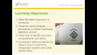 Ammonia Safety & Identification