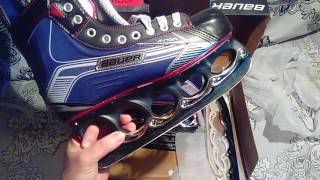 Обзор лучших коньков и лезвий t-blade Bauer x 500