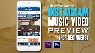 INSTAGRAM MUSIC VIDEO PREVIEW TUTORIAL | FOR BEGINNERS (VERY EASY)