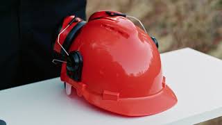TR Industrial Forestry Safety Helmet Assembly Instructions