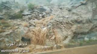 امطار غزيرة وادي الخير يوم الاحد 1440/12/17 #تصوير_موسى_الشهري