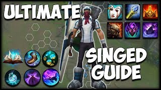 ULTIMATE SINGED GUIDE | Proxy, Runes, Summoner Spells, Items, Laning | Timestamps