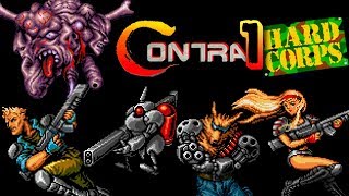 Contra: Hard Corps (SEGA) - 1: Flomaster - Сердечные терзания Рея - [ПРОХОЖДЕНИЕ]