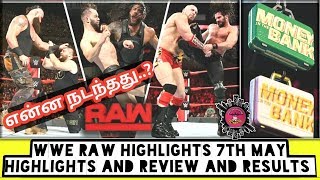 WWE Raw Highlights 7th May Highlights And Review And Results/World Wrestling Tamil