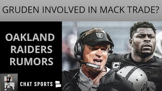 Oakland Raiders Rumors: Jon Gruden Not Involved In Khalil Mack Trade & Why Martavis Bryant Was Cut