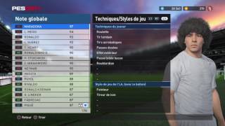 PES 2017 MyClub : Maradona Vs Messi Status