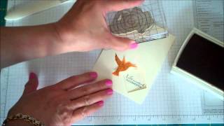 Stampin' Up! Two Minute Single Layer Card with Elements of Style