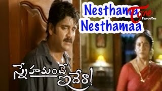 Snehamante Idera Songs - Nesthama Nesthamaa - Nagarjuna - Sumanth