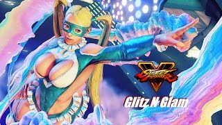 Street Fighter 5 mods R.Mika Glitz n Glam (costume 1)