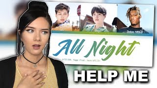 BTS All Night FT Juice WRLD Reaction (SUGAMON!!) // itsgeorginaokay