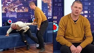 Драка в студии «Касается каждого». ЧУШЬ О НАСИЛИИ