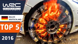 WRC - ADAC Rallye Deutschland 2016: TOP 5 HIGHLIGHTS