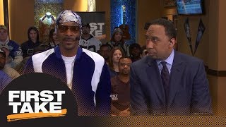 Snoop Dogg makes his Super Bowl LII prediction: Eagles or Patriots? | First Take | ESPN