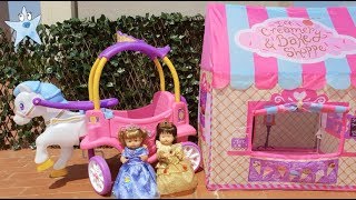 Ani y Ona Nenuco son PRINCESAS pasteleras en su CARROZA MÁGICA