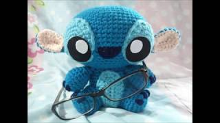 Стич амигуруми.Stitch.Игрушка стич.Стич своими руками.TOY Stitch.Стич крючком.Амигуруми крючком