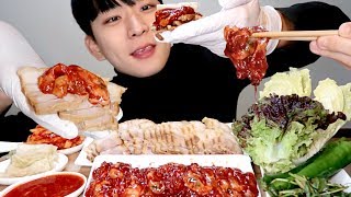 굴보쌈 어리굴젓 리얼사운드먹방 Salted Oyster Mukbang Eating Show หอยนางรม カキ con hàu 牡蛎 tiram устрица