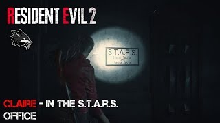 Resident Evil 2 Remake - Claire Redfield in the S.T.A.R.S. Office [1440p/60FPS]