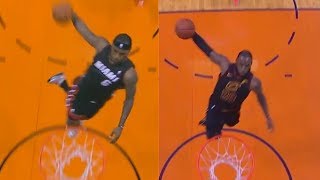 LeBron James Recreates His Windmill Dunk vs the Suns The Exact Same Way!
