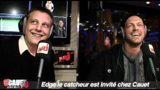 Edge le catcheur est invité chez Cauet - C'Cauet sur NRJ