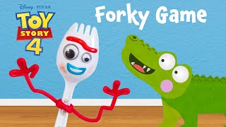 Toy Story 4 Forky Game | Crocodile Hiding with Forky in New Toy Story 4 Toys Playset For Kids