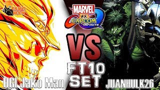 MVCI FT10 Set - UG| Jako Man VS JUANHULK26
