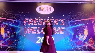 Round II of Ms. Fresher  || FRESHER’S WELCOME-2019 || CPJ College || IP UNIVERSITY  || 30-Aug-2019