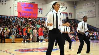 Mira Loma Dance Team - Welcome Back Rally 2013 [Uber Closeup]