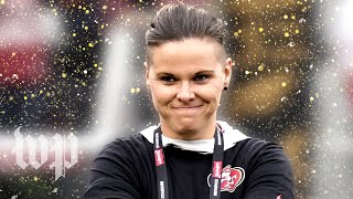 Meet Katie Sowers, the NFL's first female and openly gay Super Bowl-bound coach