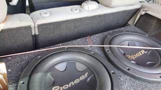 PIONNER TS W3004 SPL+CERWIN VEGA 124 STROKER