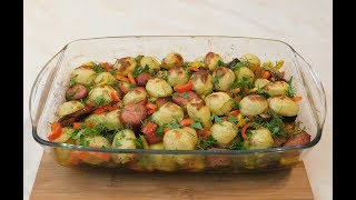 Быстрый,вкусный ужин-картофель "По-охотничьи"