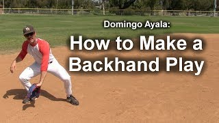 How to Make a Backhand Play with Domingo Ayala