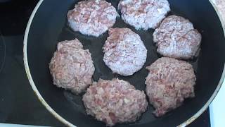 Котлеты из куриных желудков