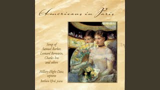Melodies Passageres (Rilke) , Op. 27 - I. Puisque tout passe (Samuel Barber)