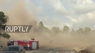 Israel: Massive wildfires burn large swathes of land near Jerusalem